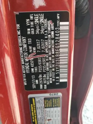 2014 HYUNDAI SANTA FE SPORT   