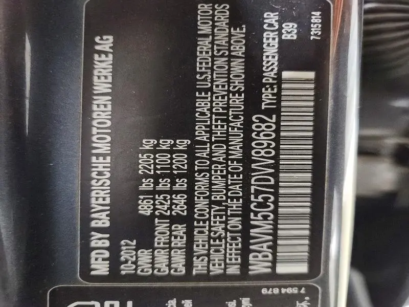 2013 BMW X1 XDRIVE35I  