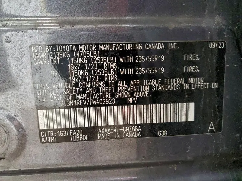 2023 TOYOTA RAV4 LIMITED  