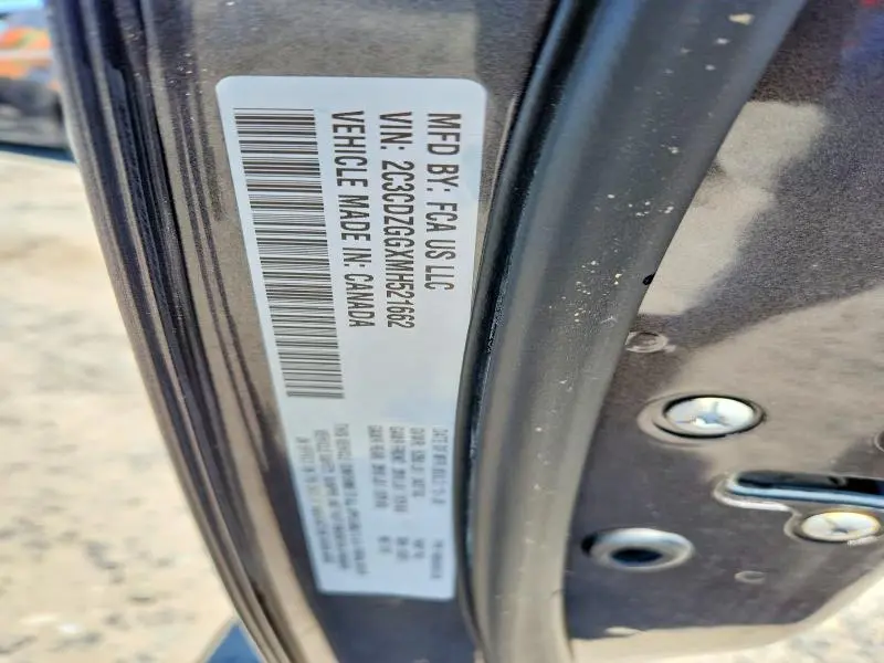 2021 DODGE CHALLENGER SXT  