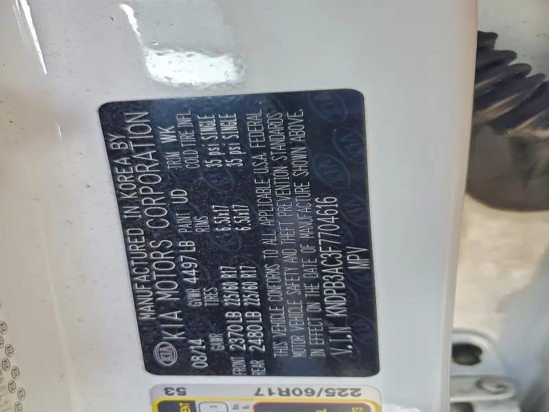 2015 KIA SPORTAGE LX  