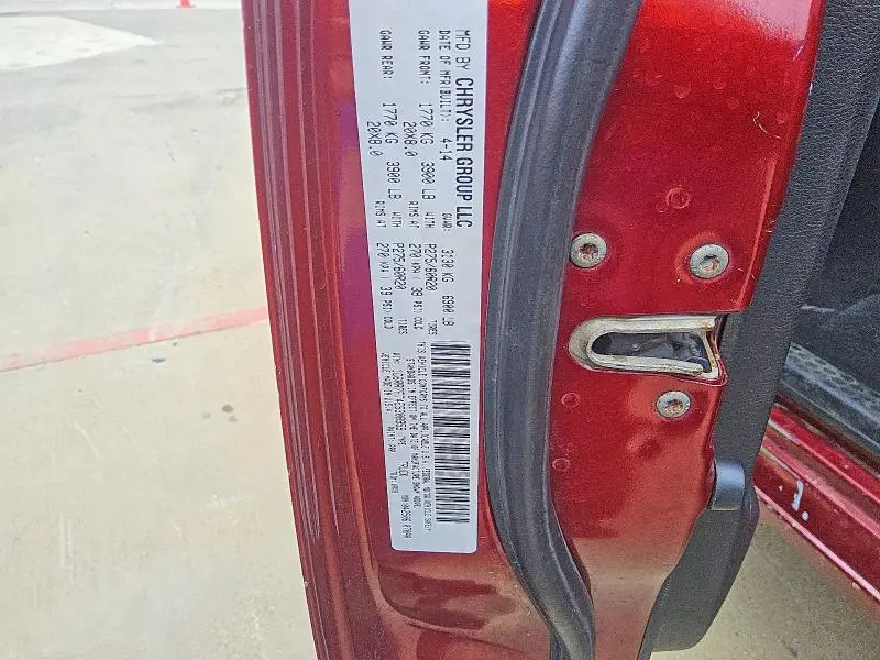 2014 RAM 1500 ST  