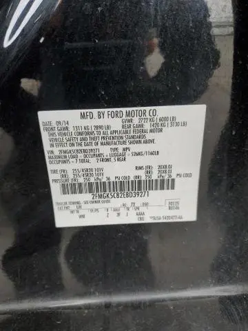 2014 FORD FLEX SEL  
