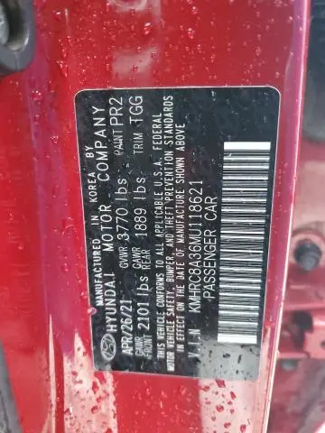 2021 HYUNDAI VENUE SEL  