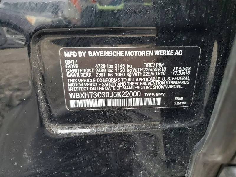 2018 BMW X1 XDRIVE28I  