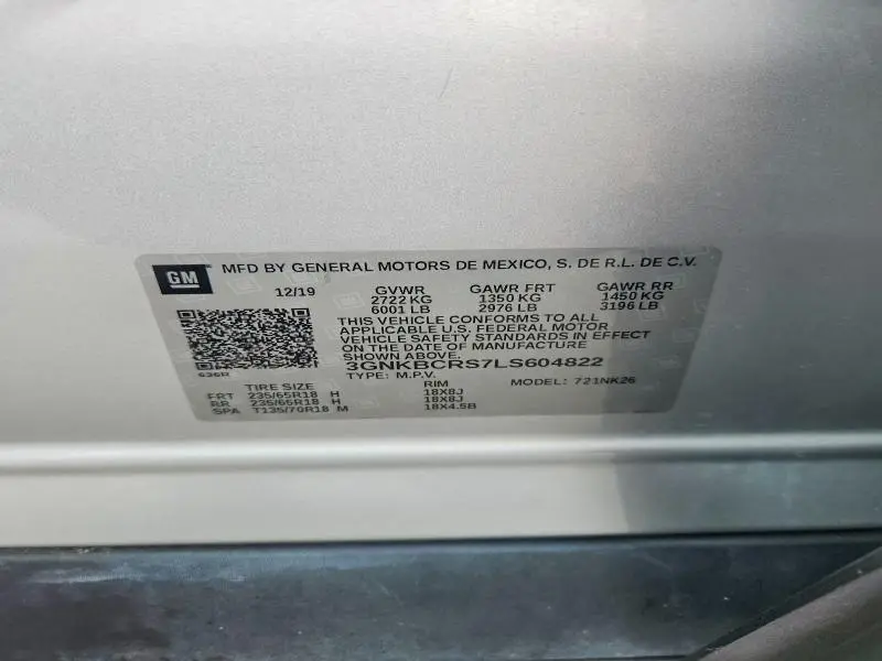 2020 CHEVROLET BLAZER 2LT  