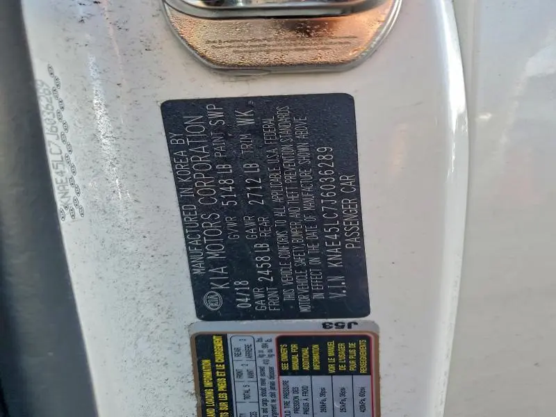 2018 KIA STINGER GT1  