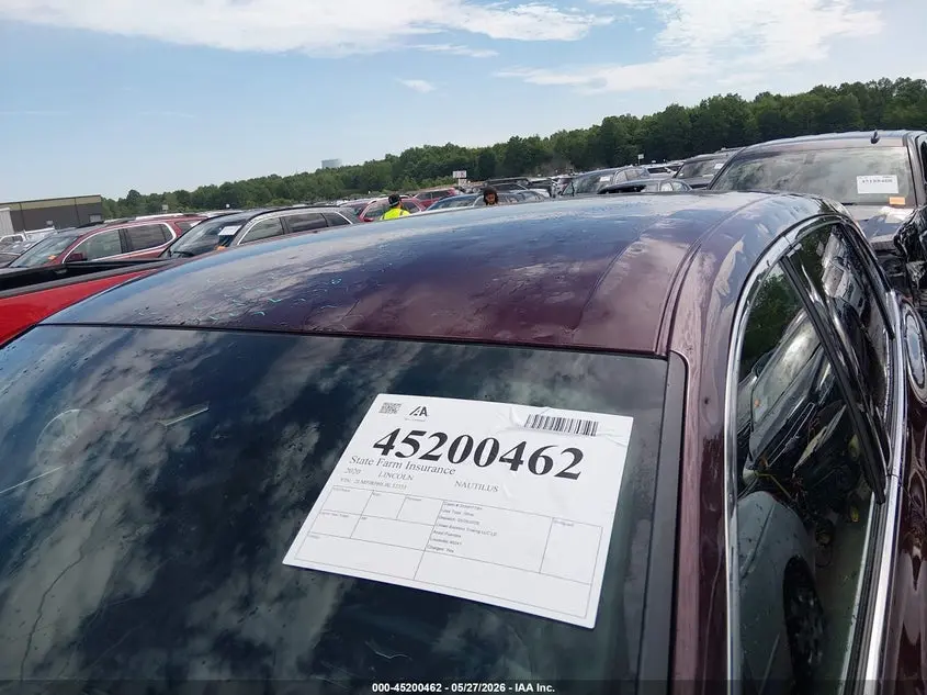 2020 LINCOLN NAUTILUS STANDARD