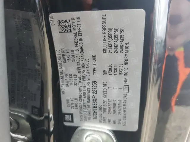 2015 CHEVROLET COLORADO LT  