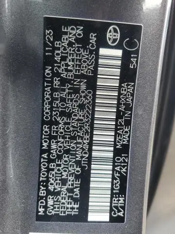 2024 TOYOTA COROLLA SE  