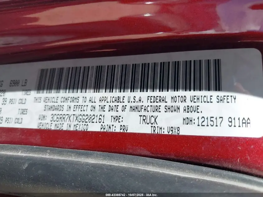 2016 RAM 1500 EXPRESS