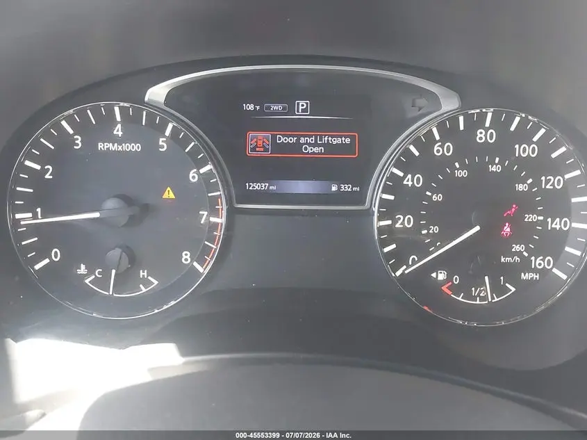 2016 NISSAN PATHFINDER SV