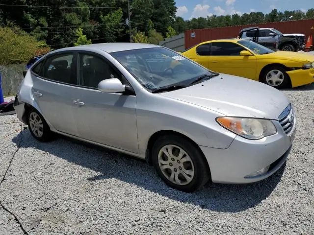 2010 HYUNDAI ELANTRA BLUE  