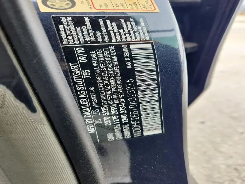 2011 MERCEDES-BENZ E 350 BLUETEC  