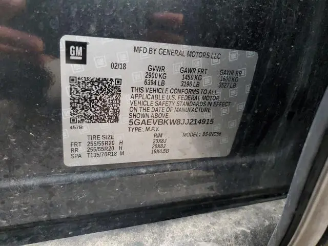 2018 BUICK ENCLAVE PREMIUM  