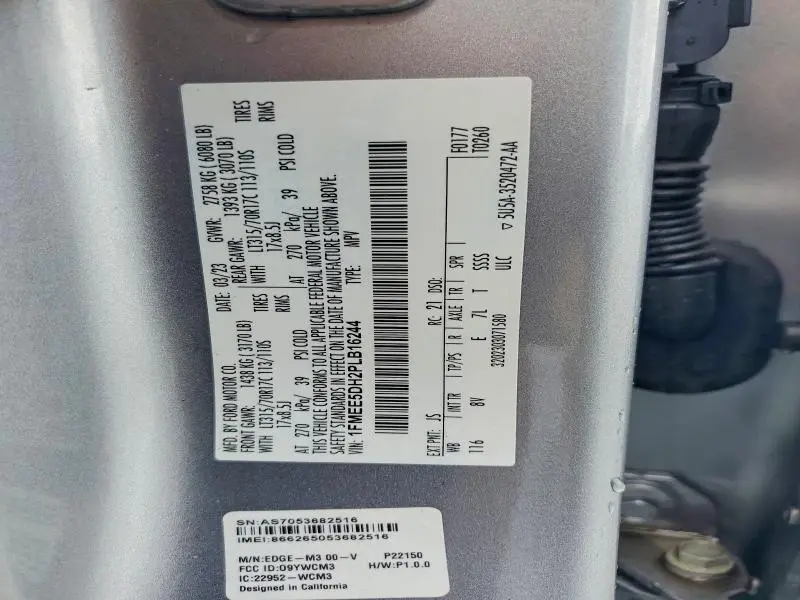 2023 FORD BRONCO BASE  