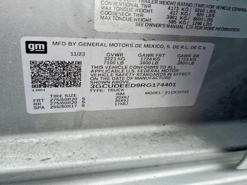 2024 CHEVROLET SILVERADO K1500 RST  