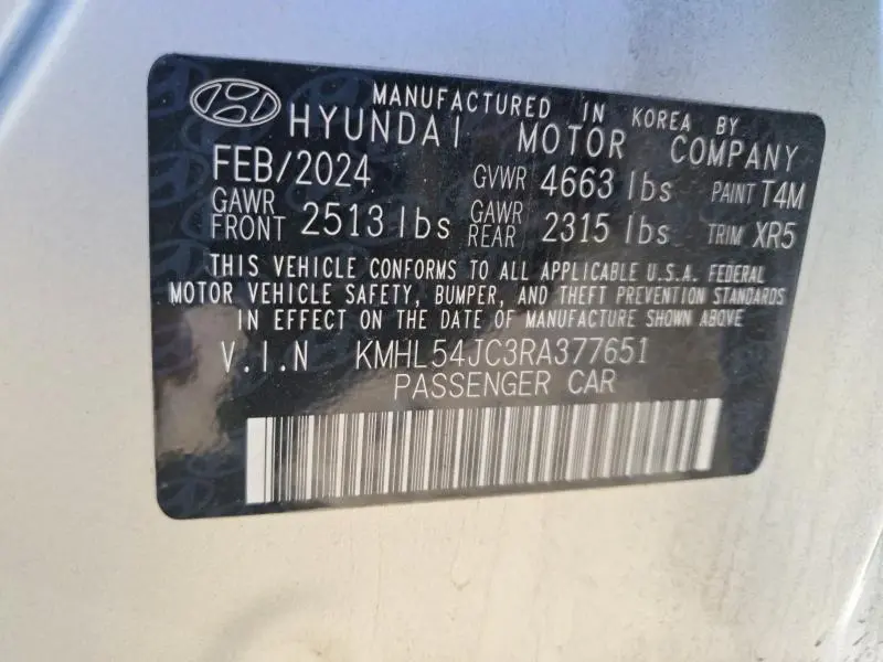 2024 HYUNDAI SONATA N LINE  