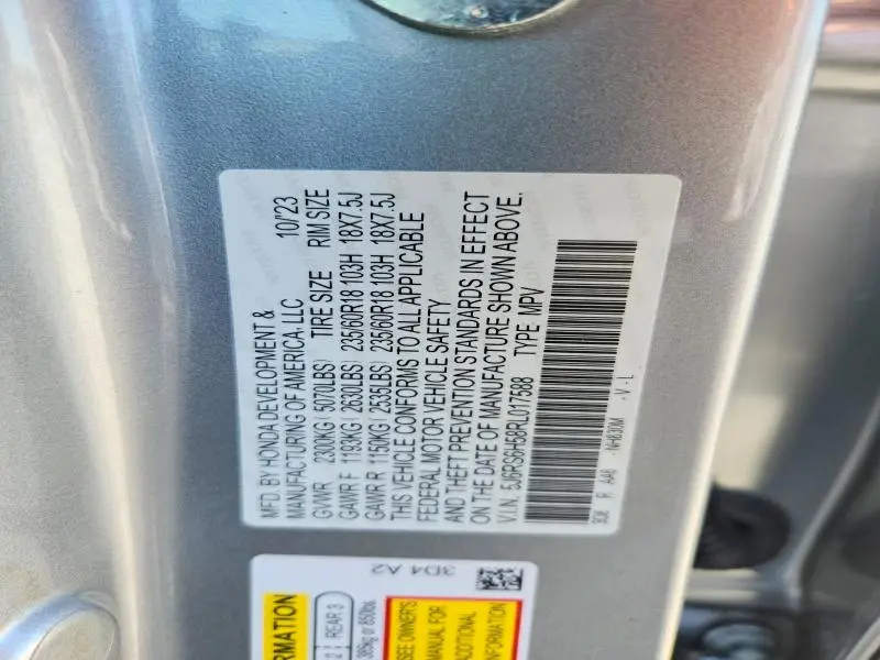 2024 HONDA CR-V SPORT  