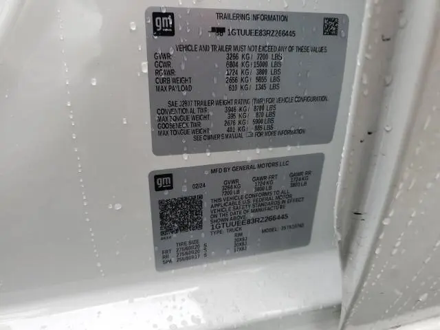 2024 GMC SIERRA K1500 AT4  