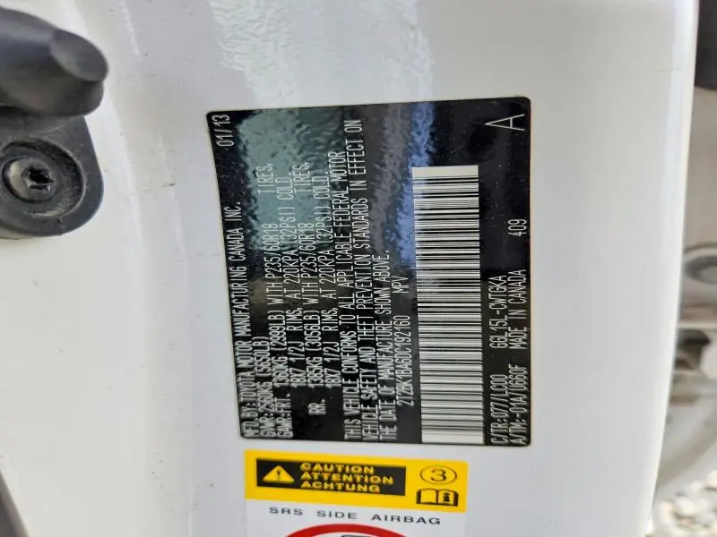 2013 LEXUS RX 350 BASE  