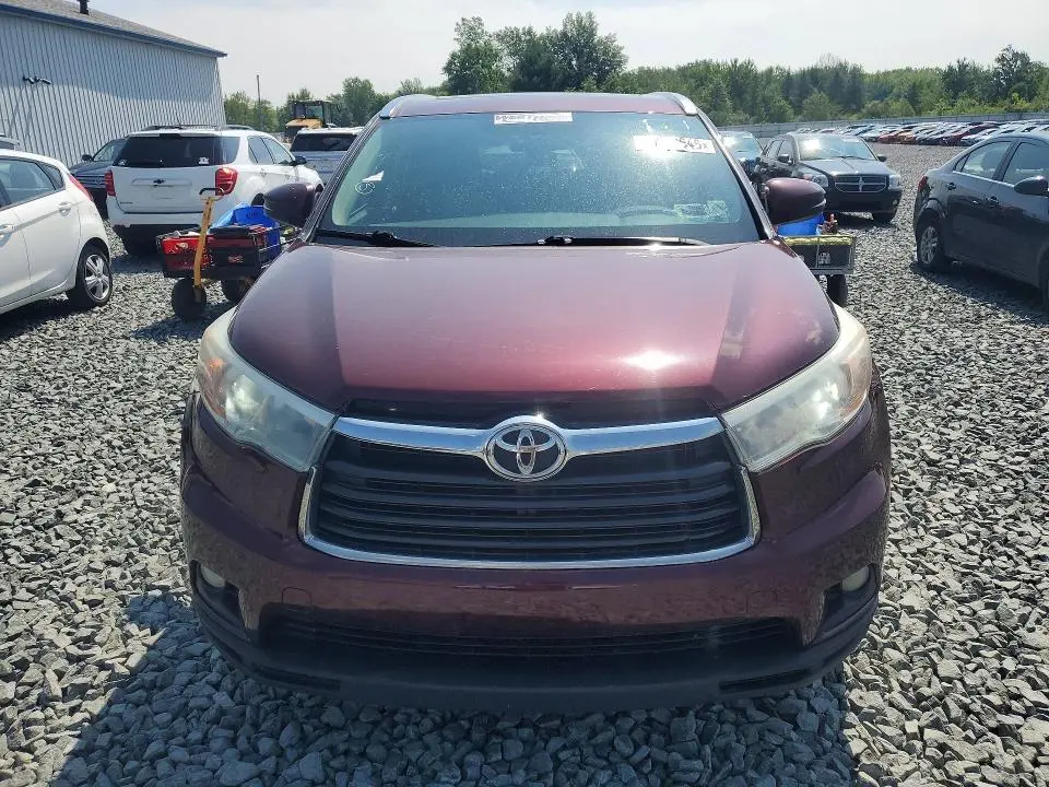 2015 TOYOTA HIGHLANDER XLE  