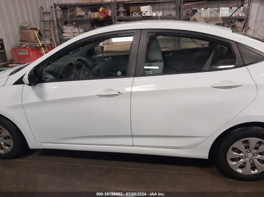 2016 HYUNDAI ACCENT SE