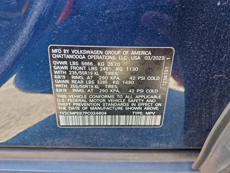 2023 VOLKSWAGEN ID.4 PRO  