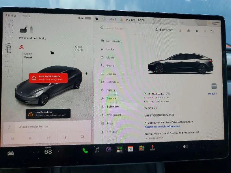 2024 TESLA MODEL 3   
