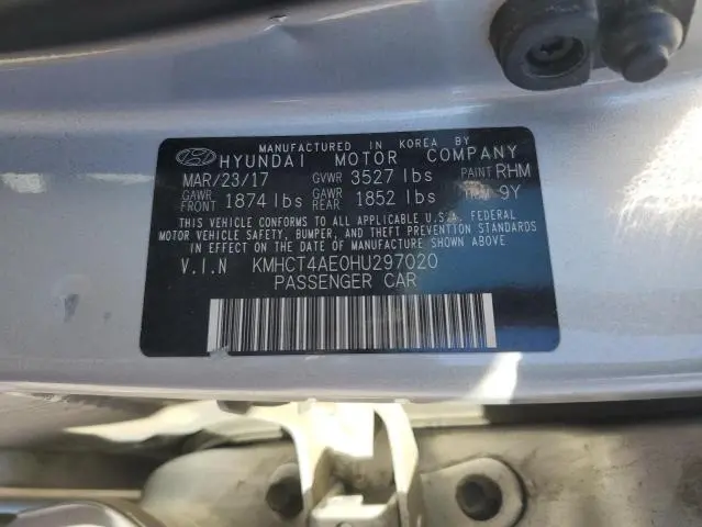 2017 HYUNDAI ACCENT SE