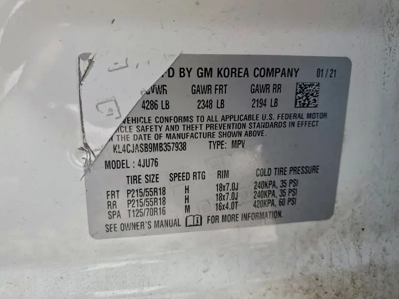 2021 BUICK ENCORE PREFERRED  