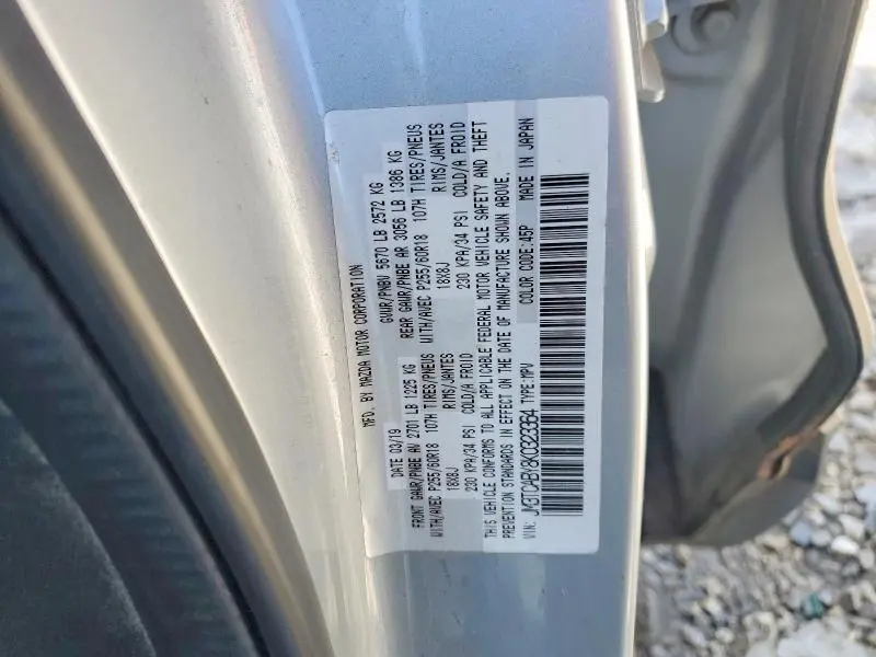 2019 MAZDA CX-9 SPORT  