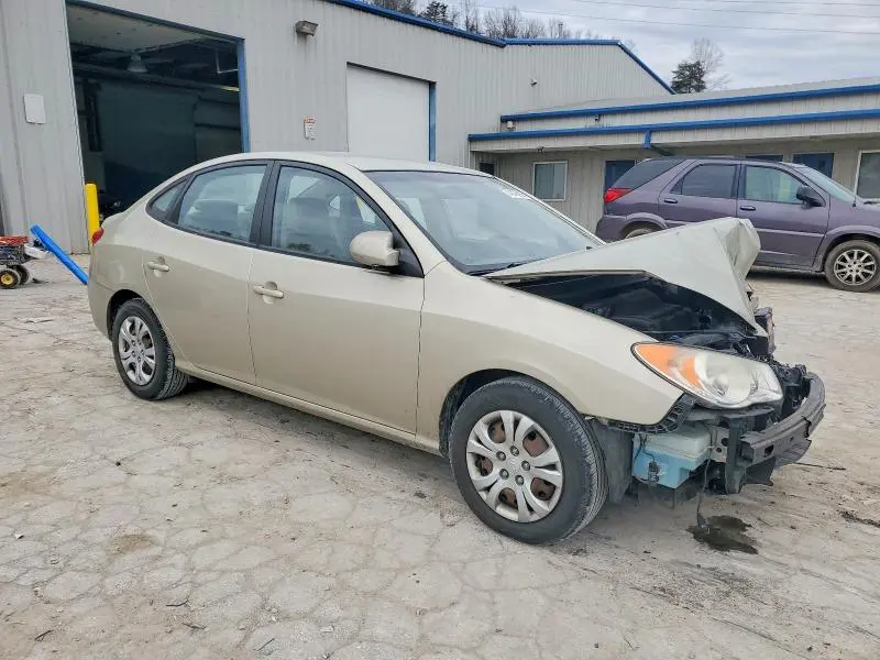 2010 HYUNDAI ELANTRA BLUE  