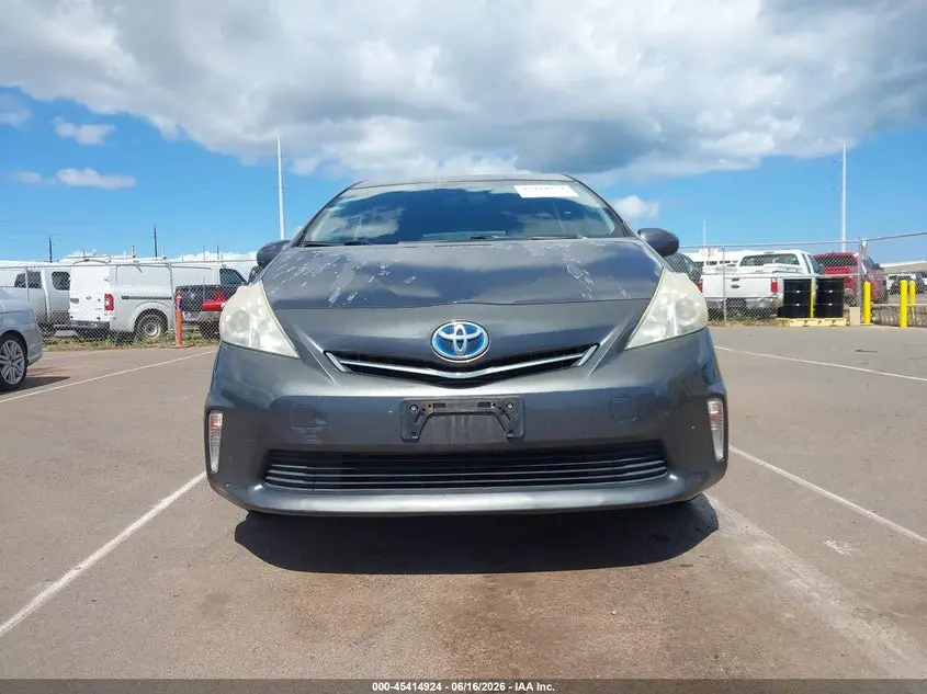 2013 TOYOTA PRIUS V FIVE/THREE/TWO