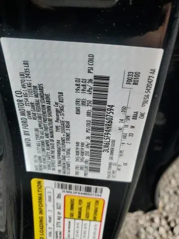 2017 LINCOLN MKZ RESERVE  