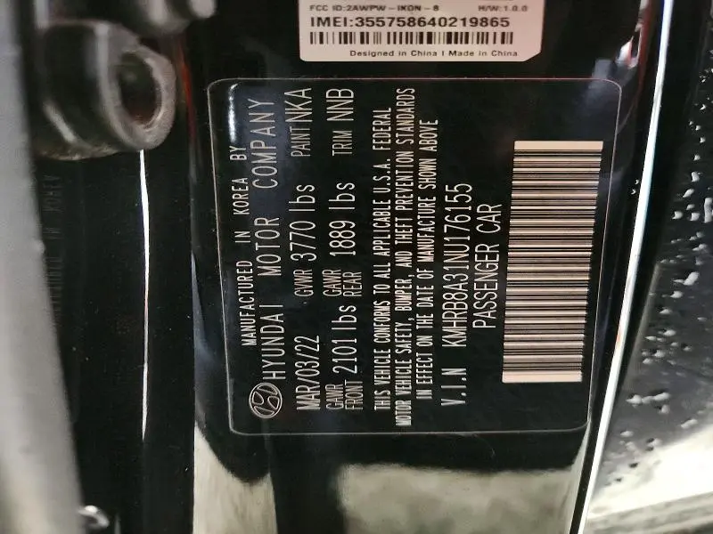 2022 HYUNDAI VENUE SE  