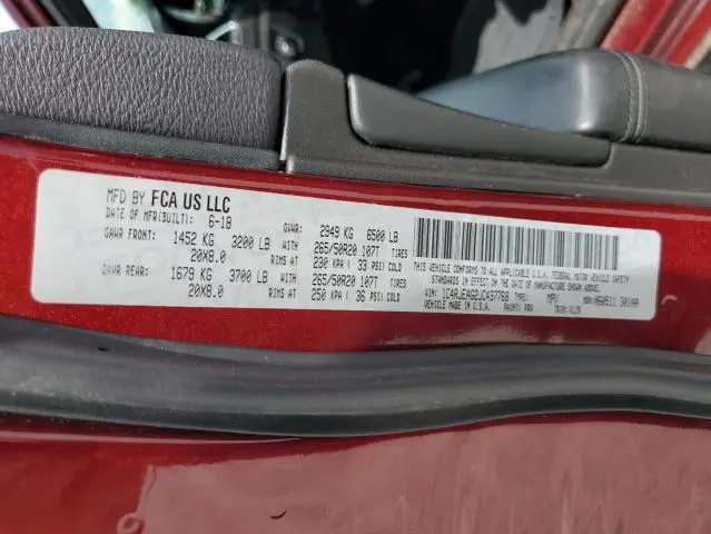 2018 JEEP GRAND CHEROKEE LAREDO