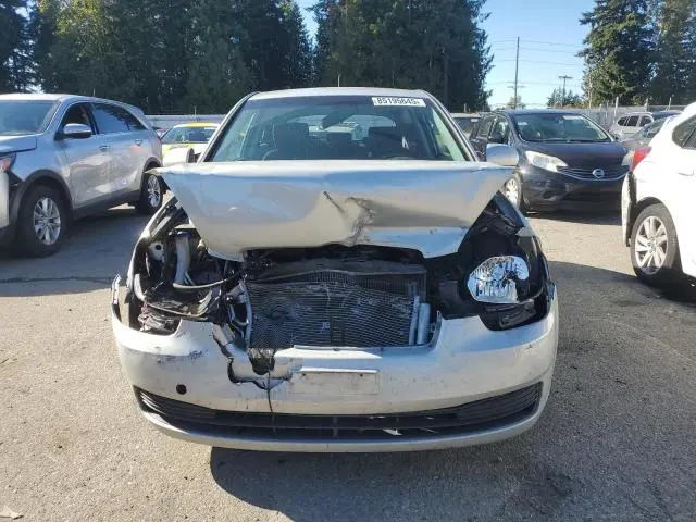 2010 HYUNDAI ACCENT BLUE  