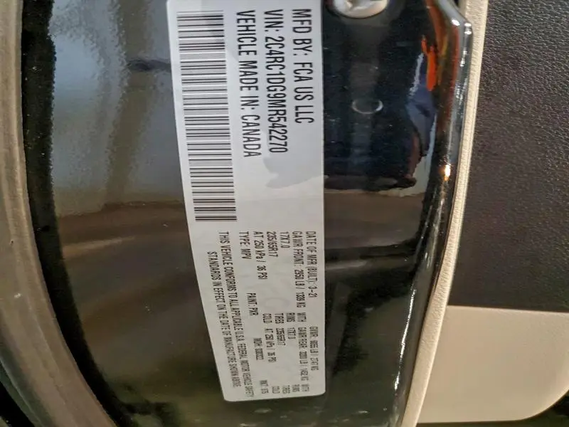 2021 CHRYSLER VOYAGER LXI  