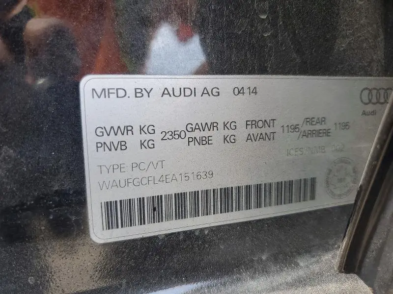 2014 AUDI S4 PREMIUM  