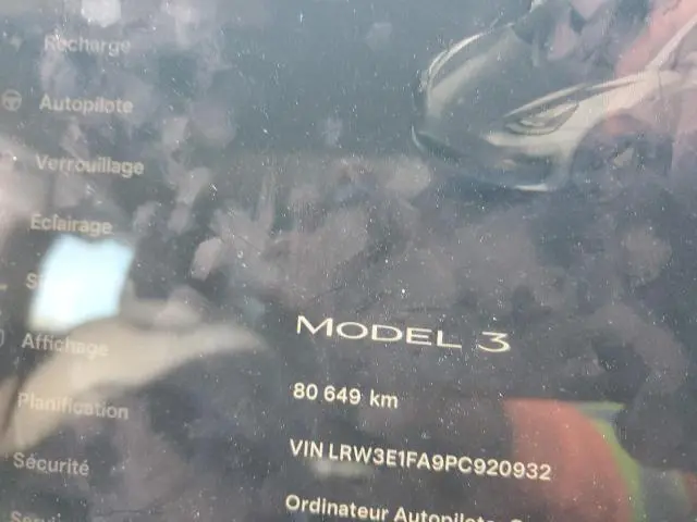 2023 TESLA MODEL 3   