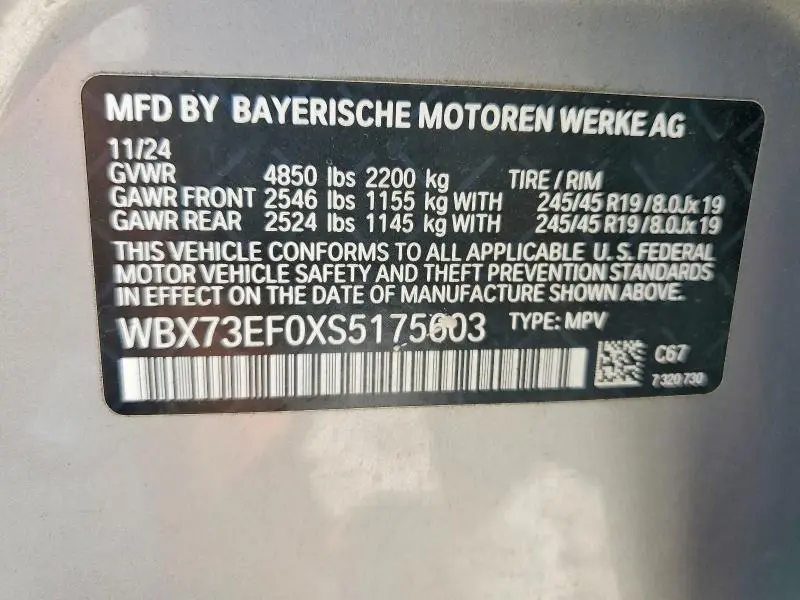 2025 BMW X1 XDRIVE28I  
