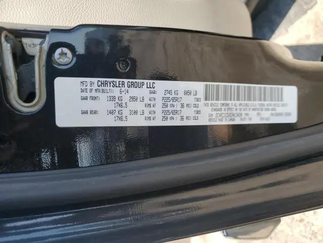 2014 CHRYSLER TOWN & COUNTRY TOURING L  