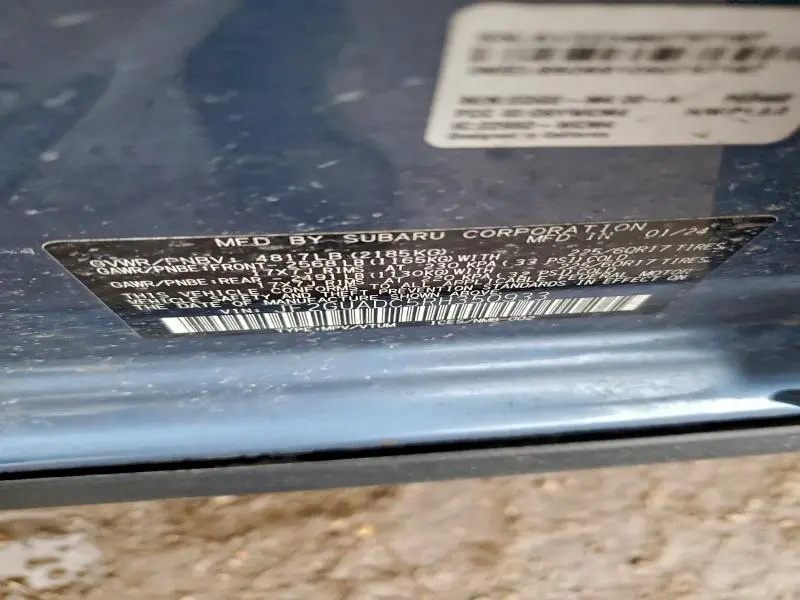 2024 SUBARU CROSSTREK PREMIUM  