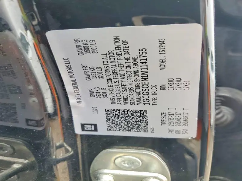 2021 CHEVROLET COLORADO LT  