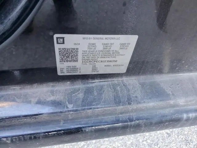 2018 CHEVROLET SILVERADO C1500 CUSTOM  