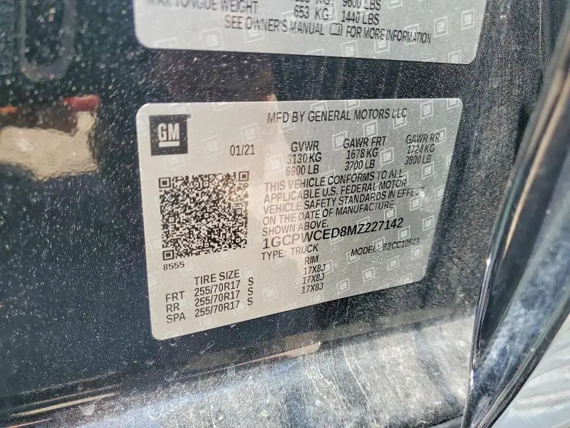 2021 CHEVROLET SILVERADO C1500 LT  