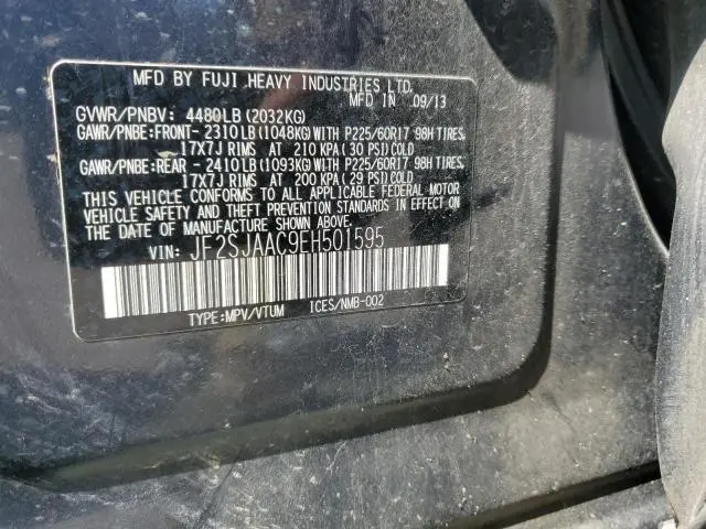 2014 SUBARU FORESTER 2.5I  