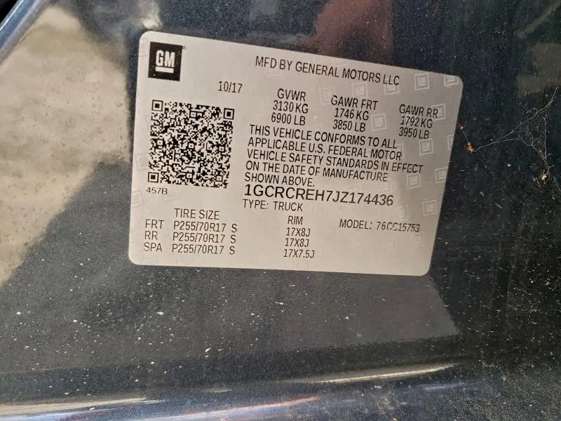 2018 CHEVROLET SILVERADO C1500 LT  