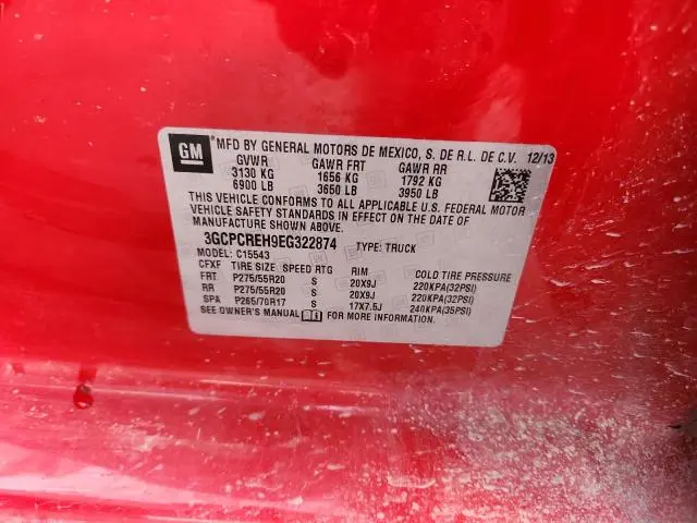 2014 CHEVROLET SILVERADO C1500 LT  